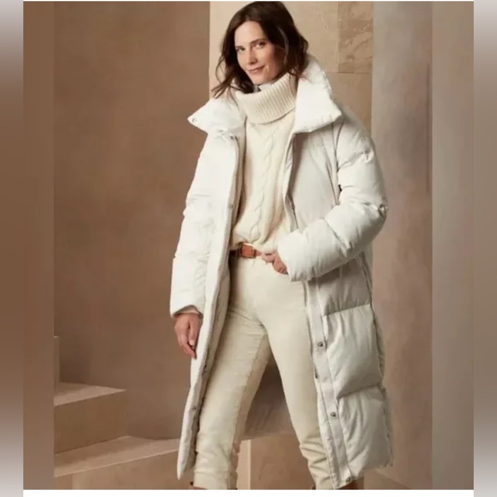 Brand new Banana Republic long down jacket